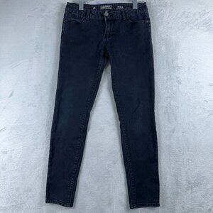 Celebrity Pink Jeans Low Rise Skinny Denim Stretch Cotton Womens Black Size 5S